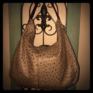 G.i.l.i Milan Bag Tan Ostrich